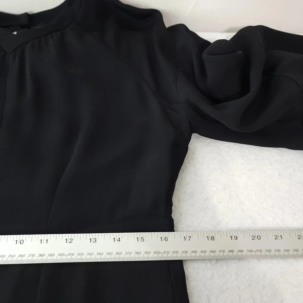 Fendi Vneck Drawstring Waist Knee Length Dress - Picture 9 of 10